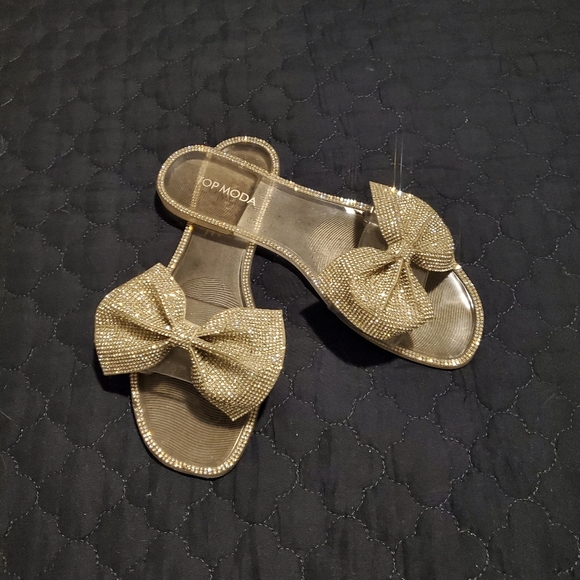 Top Moda plastic sandals with crystals. - Picture 5 of 5